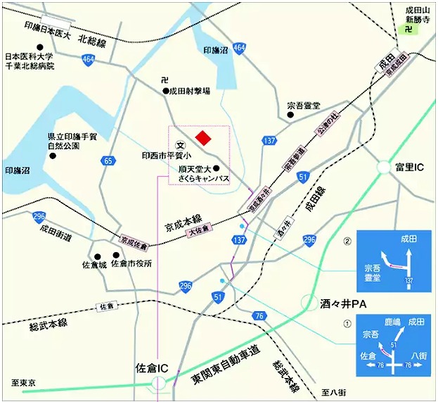 和田農園地図